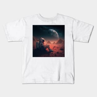 Last man on mars Kids T-Shirt